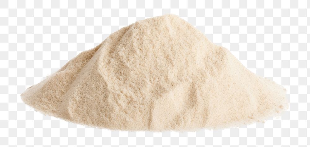 PNG Beach sand powder white background ingredient. AI generated Image by rawpixel.