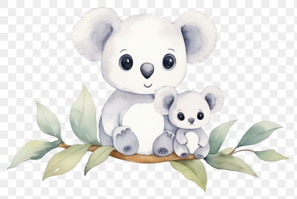 PNG Cartoon nature koala cute. 