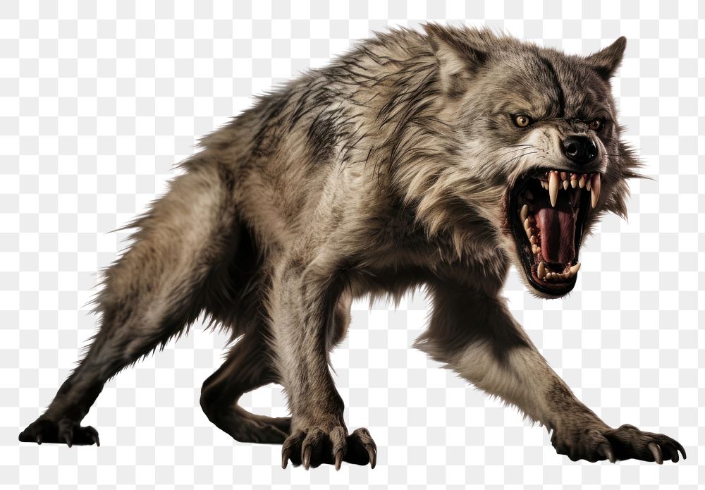 PNG Werewolf animal mammal pet