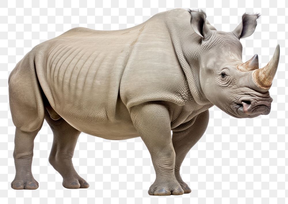 PNG Rhinoceros wildlife animal mammal. 