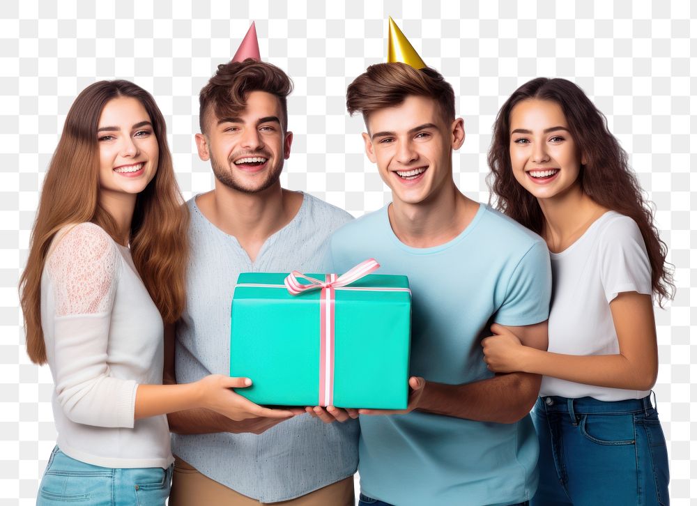 PNG Birthday party adult gift. AI generated Image by rawpixel.