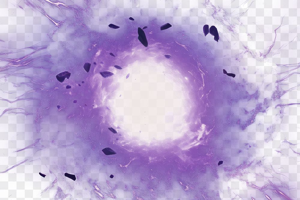 Galaxy explosion effect png, transparent background