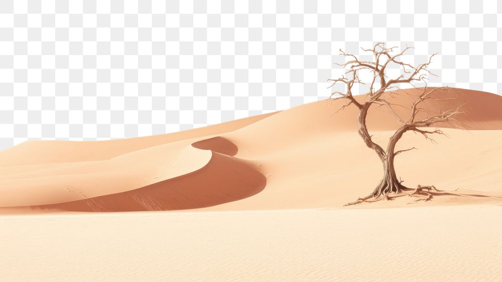 PNG  Desert desert outdoors nature. AI generated Image by rawpixel.