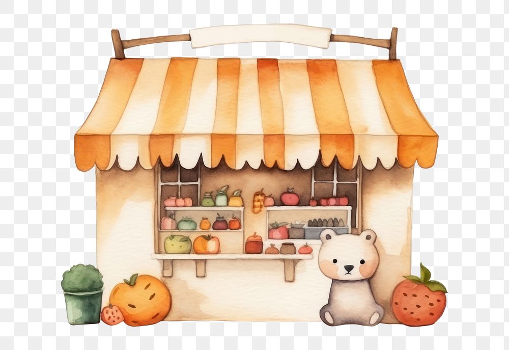 PNG Small Business cartoon cute food. 