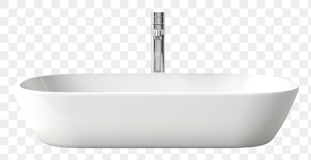 PNG  A basin bathtub white sink. AI generated Image by rawpixel.