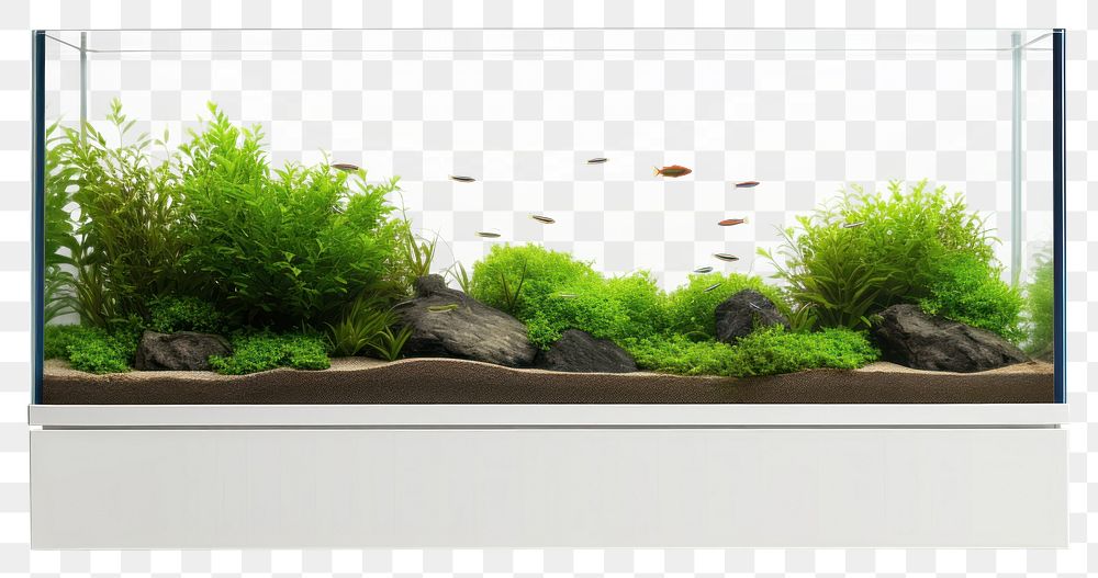 PNG  Fish aquarium tank transparent. AI generated Image by rawpixel.