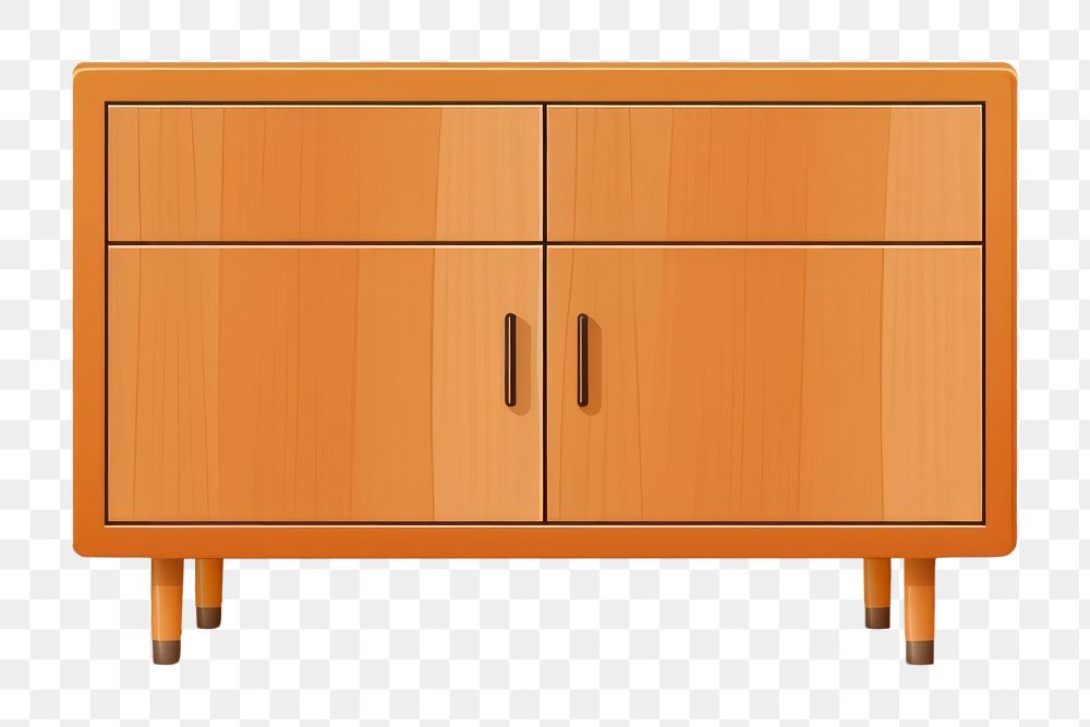 PNG Sideboard furniture cupboard cabinet. AI generated Image by rawpixel.