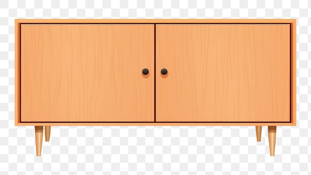 PNG Sideboard furniture cupboard drawer. AI generated Image by rawpixel.
