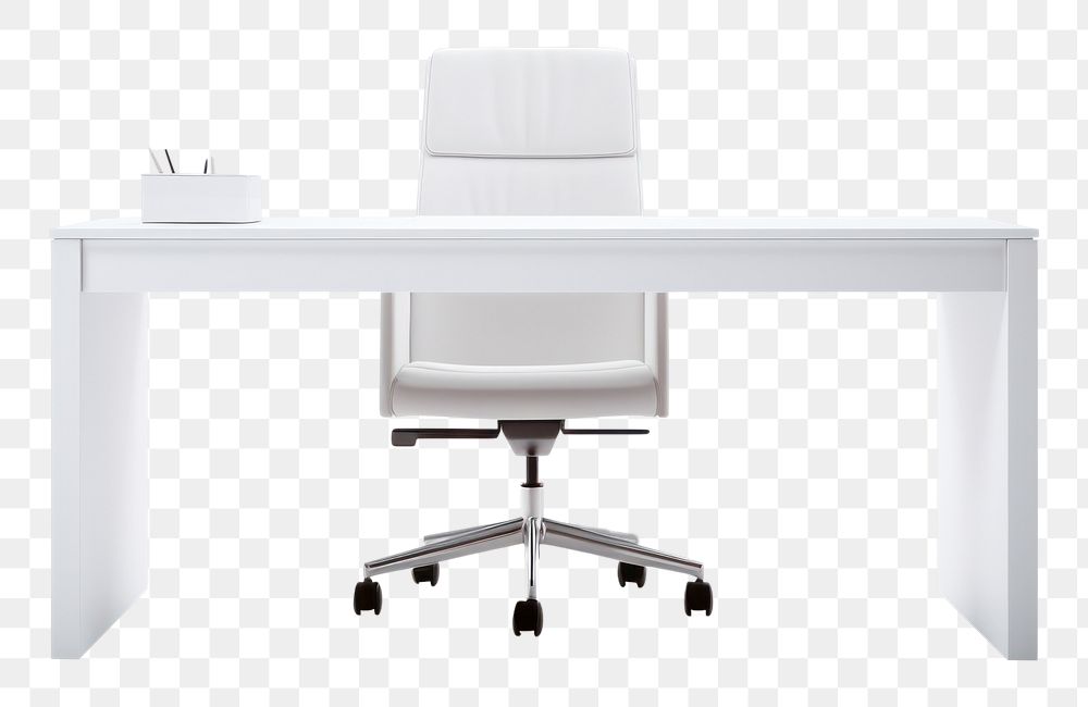 PNG  Modern working table kid furniture office chair. AI generated Image by rawpixel.