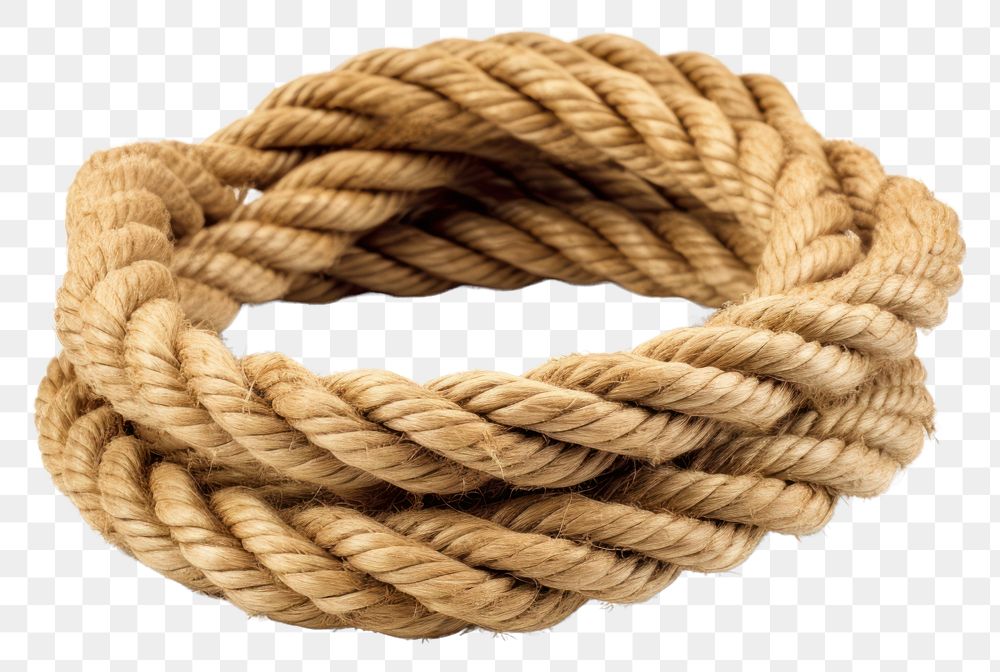 PNG Coiling rope jewelry white background accessories. AI generated Image by rawpixel.
