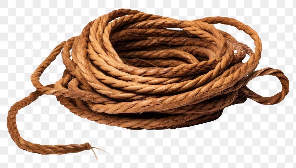 PNG Cowboy coiling rope white background durability strength. AI generated Image by rawpixel.