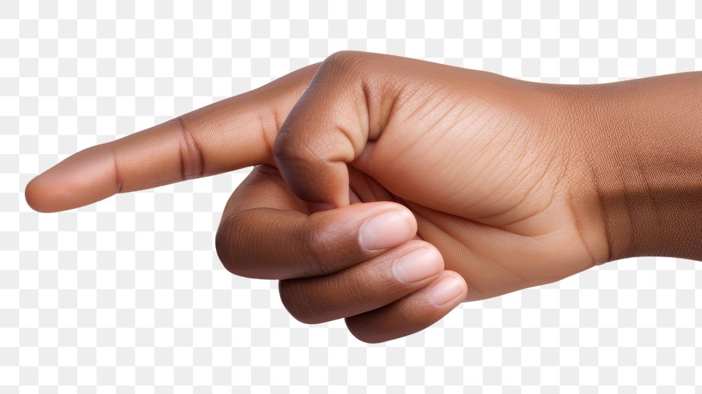 PNG  Finger person hand baby. AI generated Image by rawpixel.