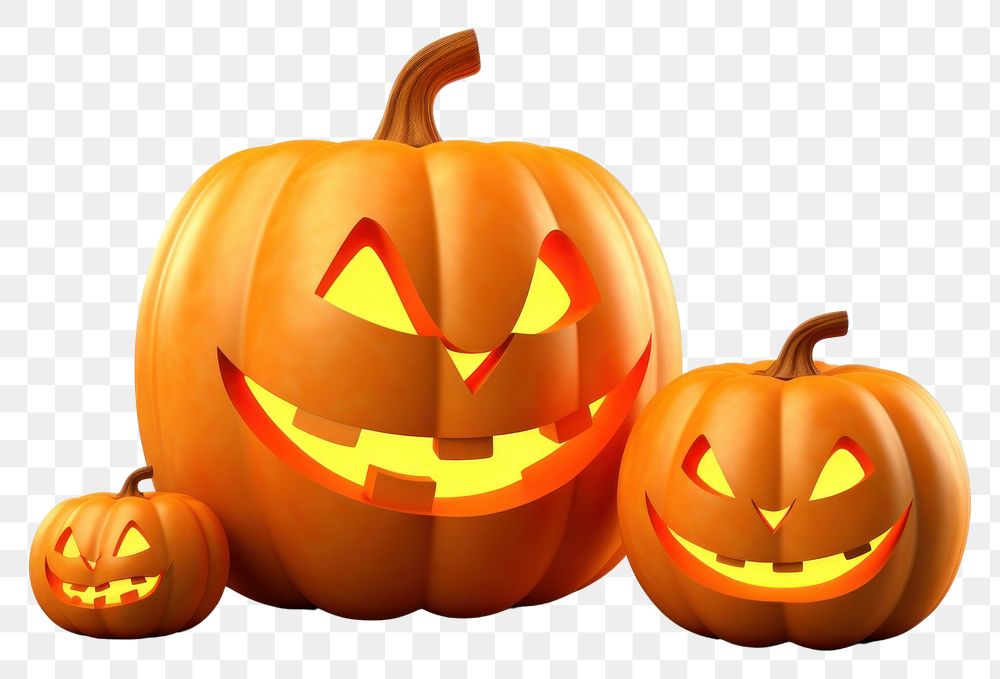 PNG Halloween pumpkins candle food anthropomorphic. AI generated Image by rawpixel.