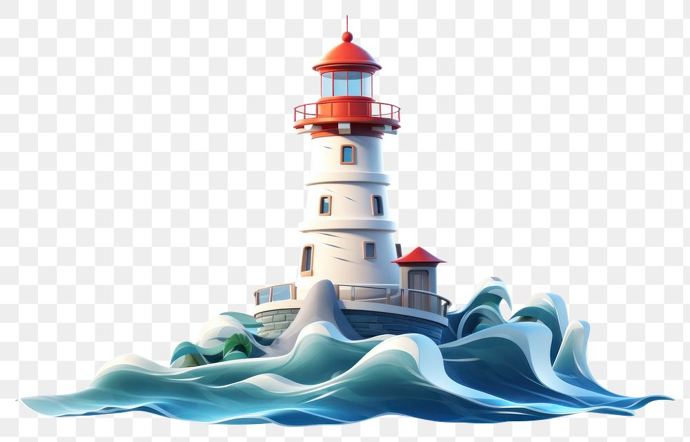 PNG Lighthouse architecture building outdoors. AI generated Image by rawpixel.