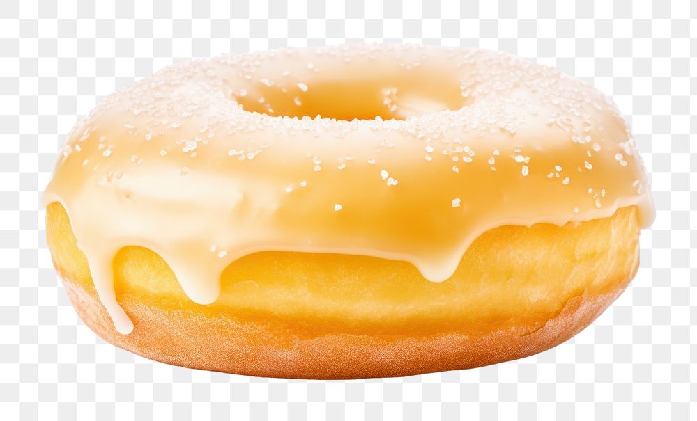 PNG  Doughnut bagel donut glaze. AI generated Image by rawpixel.