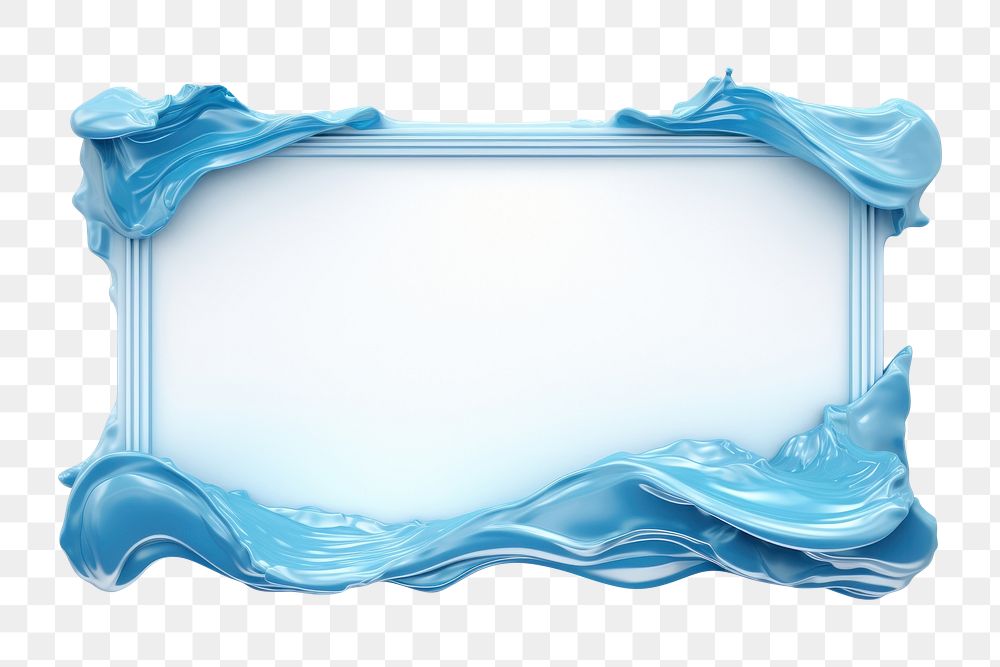 PNG Water frame backgrounds turquoise water. AI generated Image by rawpixel.