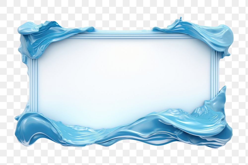 PNG Water frame backgrounds turquoise water. 