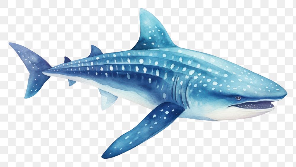 PNG Whale shark cute animal fish  