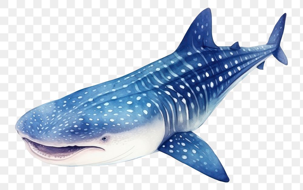 PNG Whale shark cute animal fish  