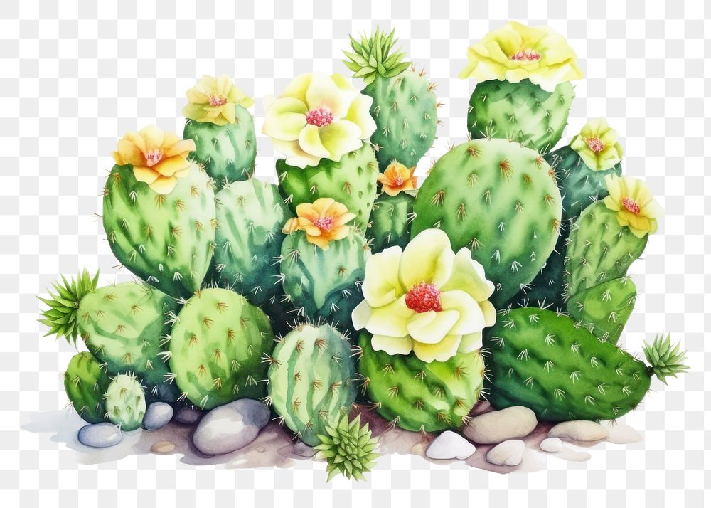 PNG Cactus plant creativity freshness. AI generated Image by rawpixel.