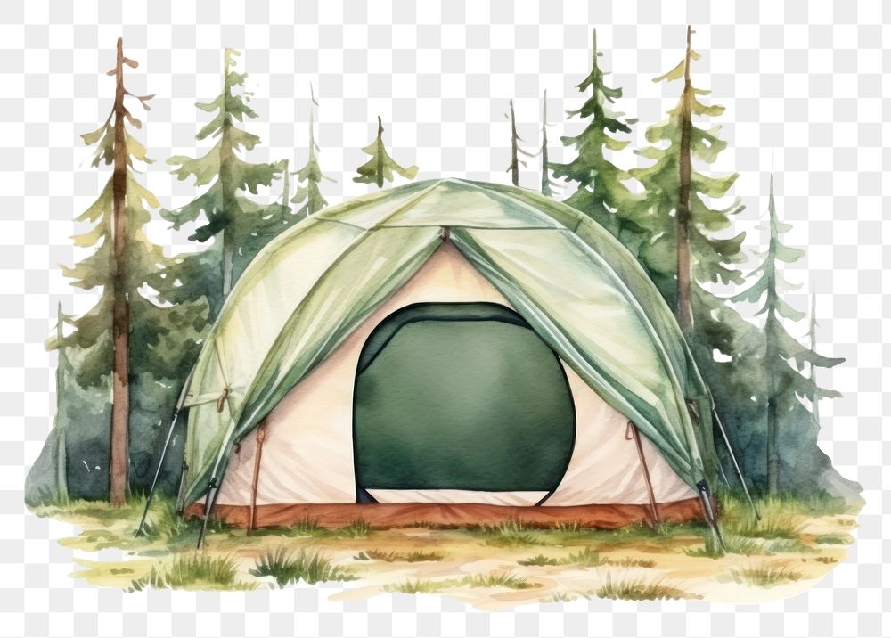 PNG Camping tent camping outdoors nature. AI generated Image by rawpixel.