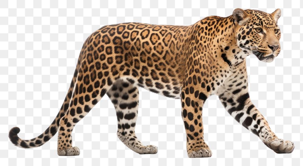 PNG Jaguar wildlife leopard animal. AI generated Image by rawpixel.