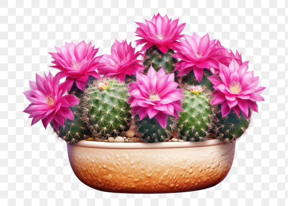 PNG Mammillaria hahniana cactus flower plant  