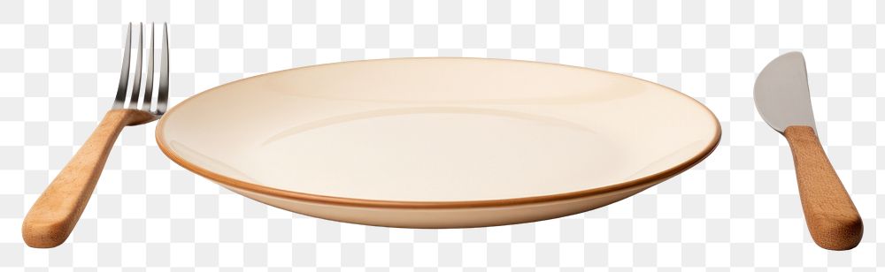 PNG Plate fork porcelain knife. AI generated Image by rawpixel.