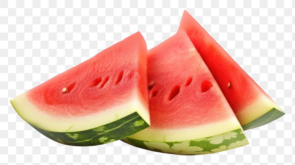 PNG  Watermelon slice fruit plant food. AI generated Image by rawpixel.