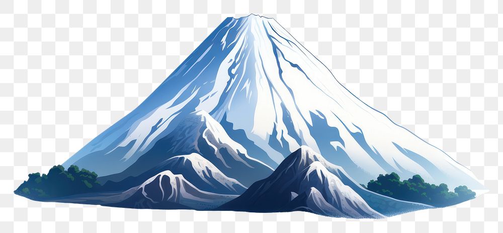 PNG Mount fuji landscape mountain outdoors. AI generated Image by rawpixel.
