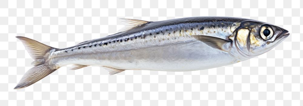 PNG  Fish sardine seafood animal. AI generated Image by rawpixel.