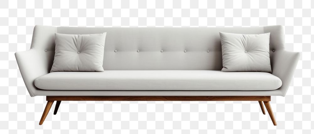 PNG  Minimal sofa architecture furniture cushion. AI generated Image by rawpixel.