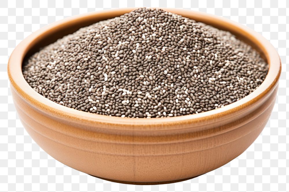PNG Seed food bowl white background. AI generated Image by rawpixel.