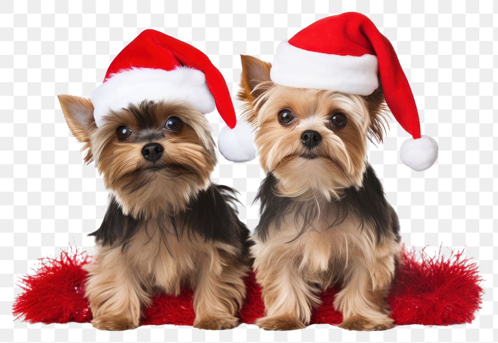 PNG  Dog christmas mammal animal. AI generated Image by rawpixel.