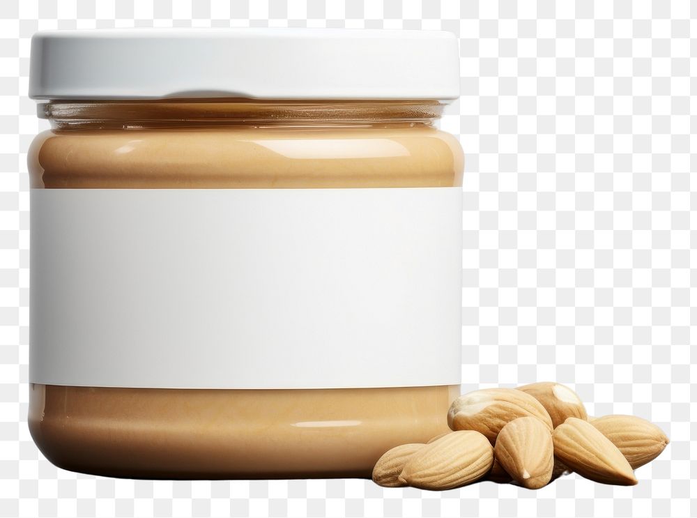 PNG Jar almond food nut. AI generated Image by rawpixel.