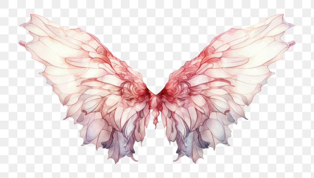 PNG Fairy wing white background accessories. AI generated Image by rawpixel.