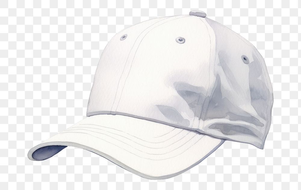 PNG Cap fashion white headgear. 