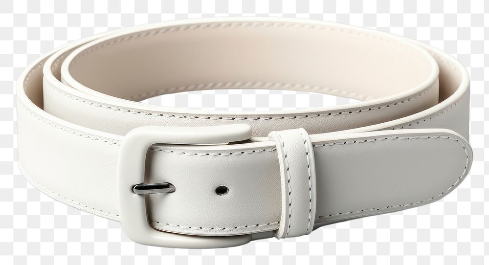 PNG Blank white riversible leather belt buckle accessories accessory. 