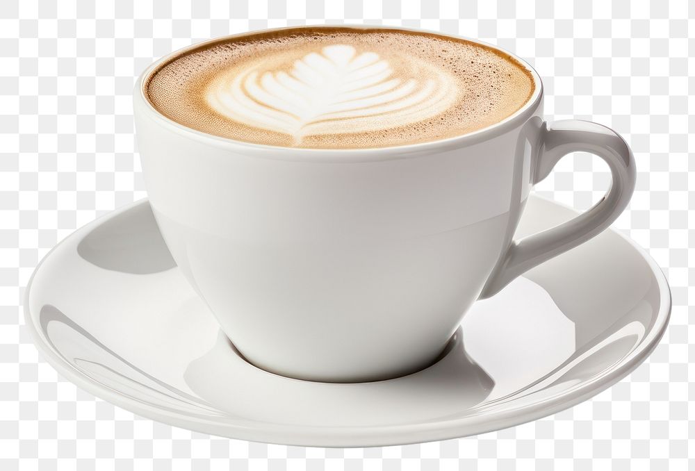 PNG Cafe coffee cup saucer. AI generated Image by rawpixel.