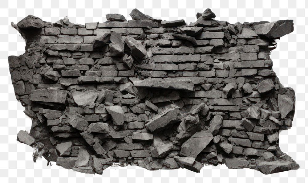 PNG Brick wall black white background architecture. AI generated Image by rawpixel.