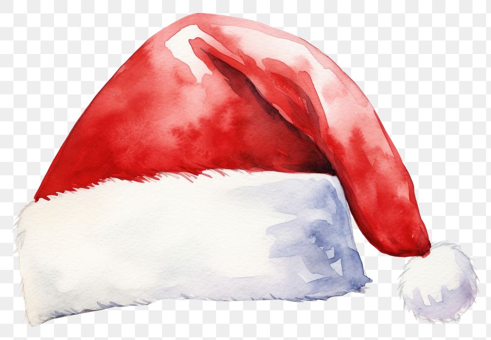 PNG Christmas hat white background celebration decoration