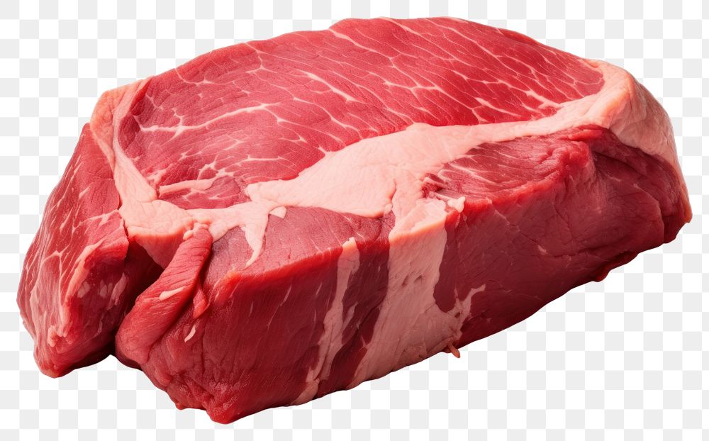 PNG Fresh raw Chuck Eye Roast Chuck Cut steak beef meat. AI generated Image by rawpixel.