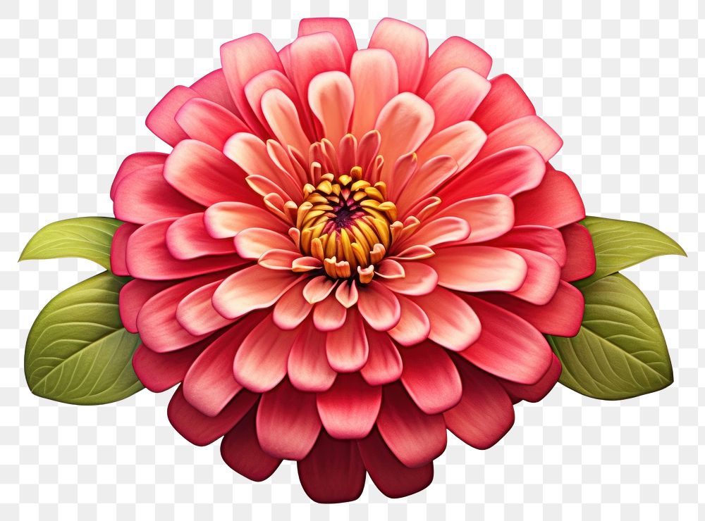 PNG Zinnia flower dahlia petal plant. 