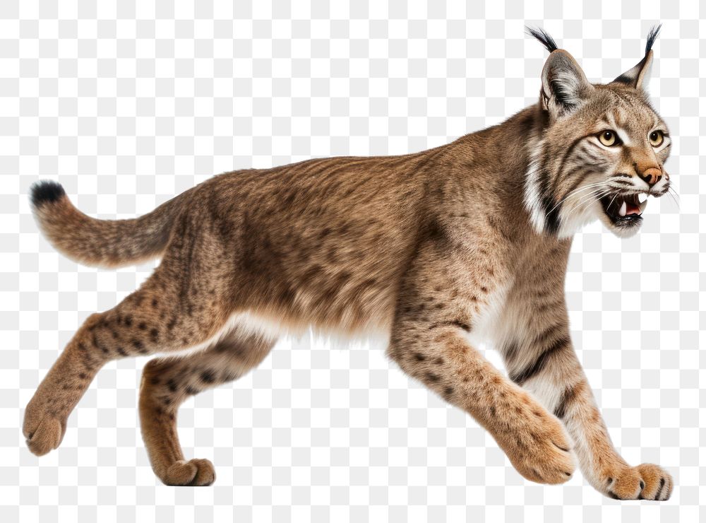 PNG Lynx wildlife animal mammal. AI generated Image by rawpixel.