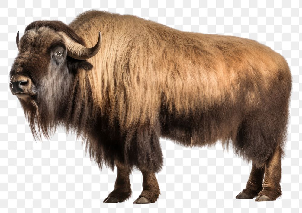 PNG Musk ox livestock wildlife | Free PNG - rawpixel