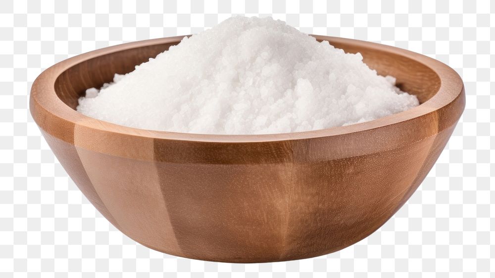 PNG Salt bowl powder white. AI generated Image by rawpixel.