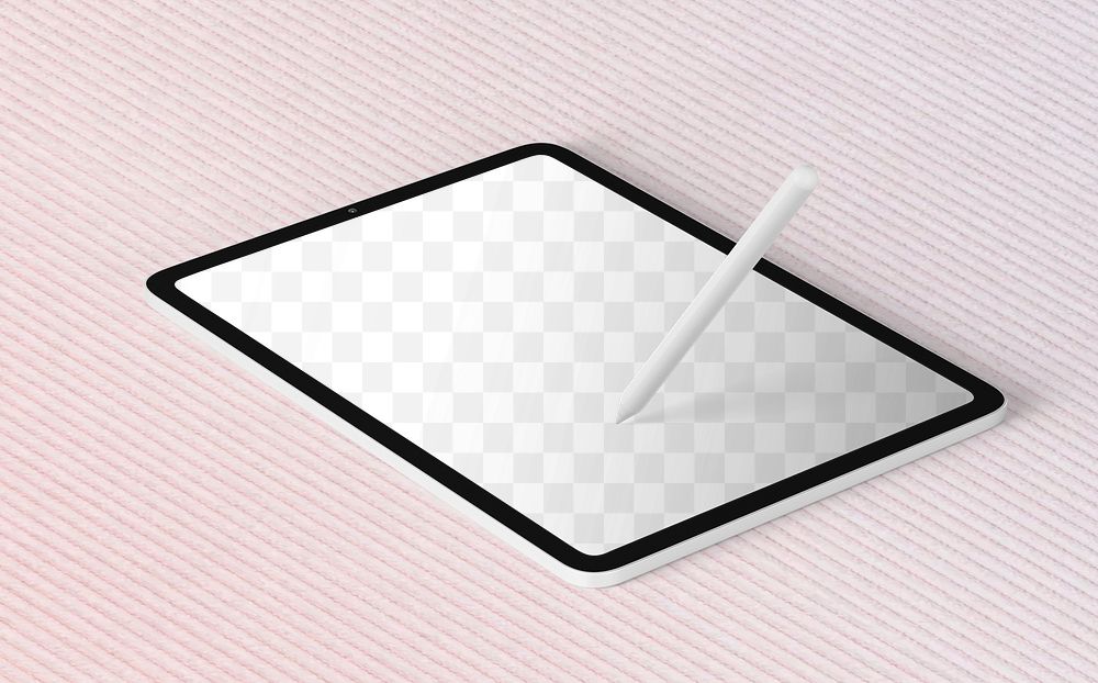 Tablet screen png transparent mockup | Premium PNG - rawpixel