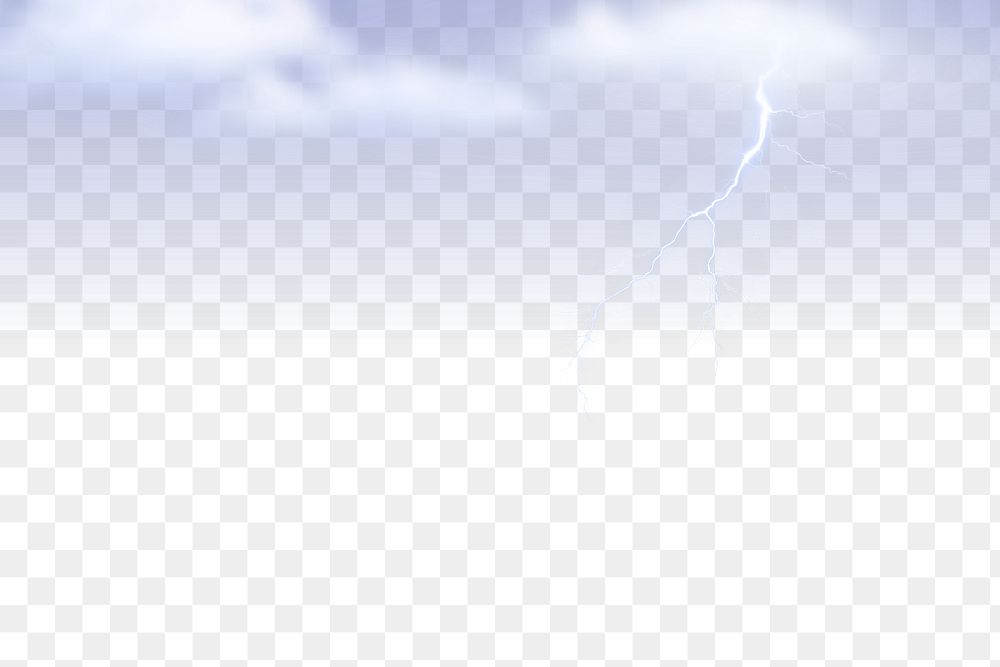 PNG Thunderstorm overlay effect, transparent background