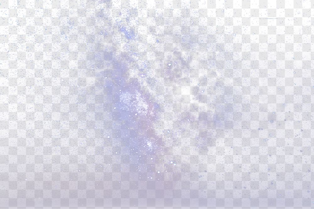 PNG Galaxy overlay effect, transparent background
