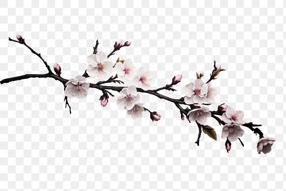 PNG Cherry blossom flower cherry plant. 